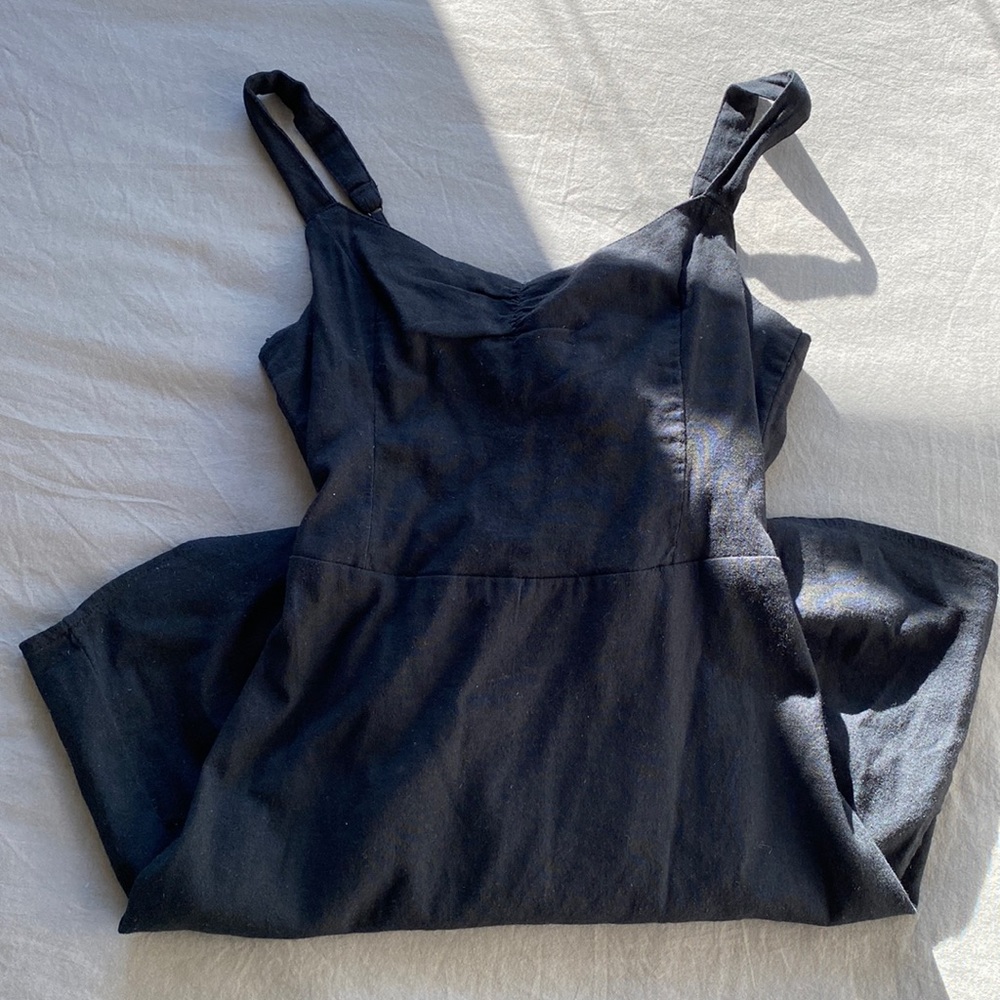 Black cutout dress